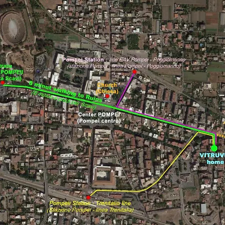 לינה וארוחת בוקר Vitruvio 3*